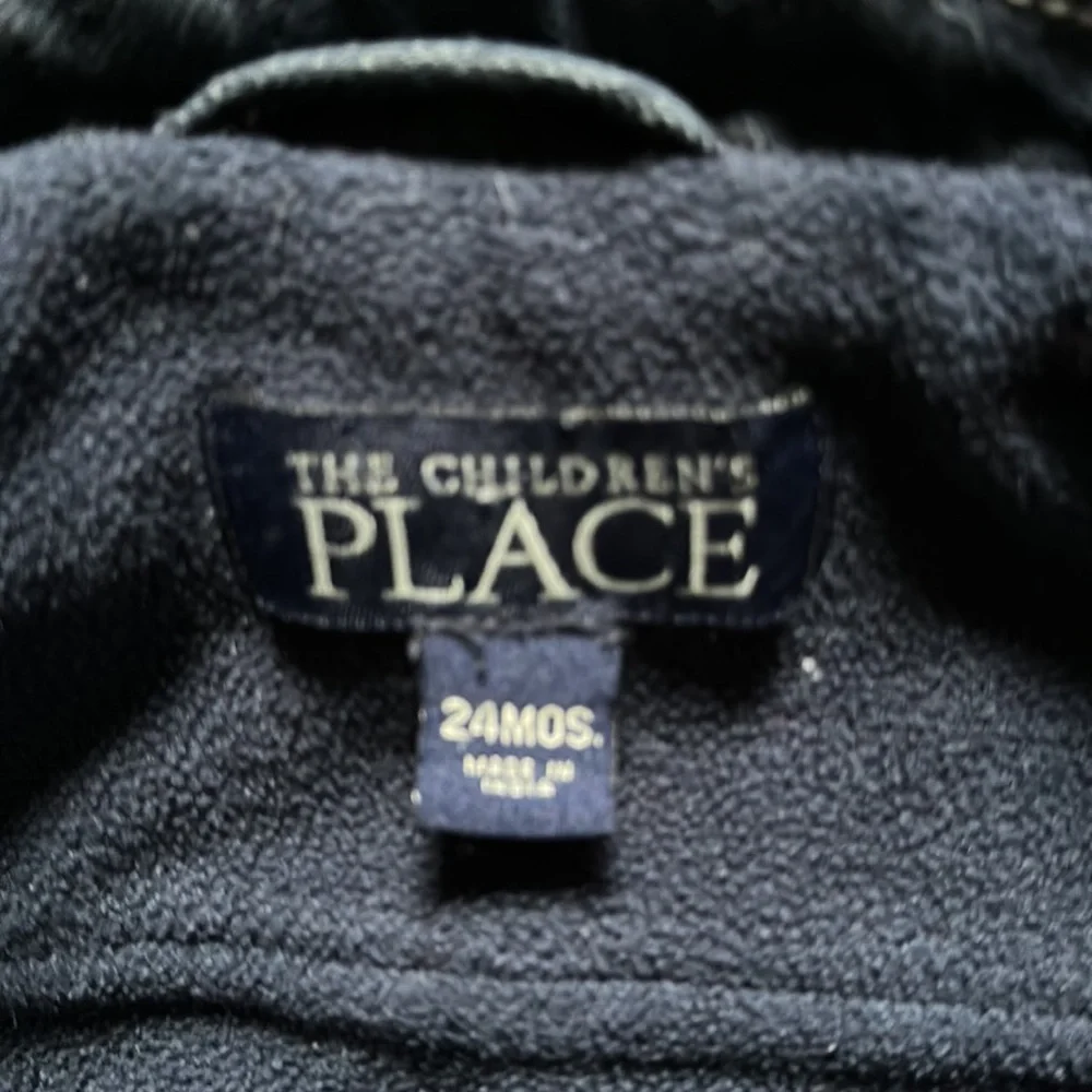 The children’s Place fleece lined denim jacket size 24 months
